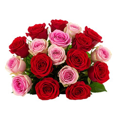 bouquet of red roses