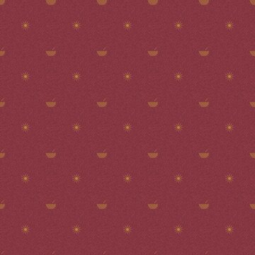 Seamless Ruby Shagreen Luxury Texture Pattern