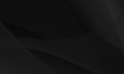 Abstract black background. Design gradient black line desktop wallpaper. Abstract minimal black background design. Gradient black desktop wallpaper background