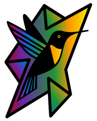 Colores de colibrí. © Miriam