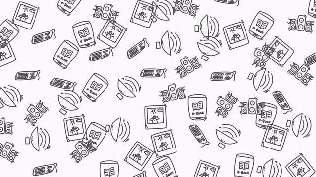 Several doodle drawings suitable for a wide range of design projects like stationery, social media posts, product packaging, or educational materials.