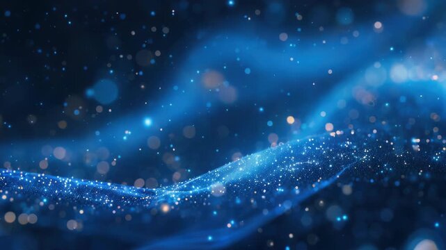 Video A blurred of a blue background, suitable for use as a placeholder or overlay