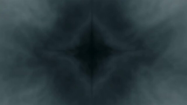 Dark smoky cloud with mysterious black center abstract background for digital design