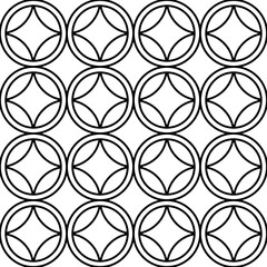 Vector seamless pattern with geometric shapes. Simple design for textile, backgrounds, wallpaper, wrapping paper, digital prints.