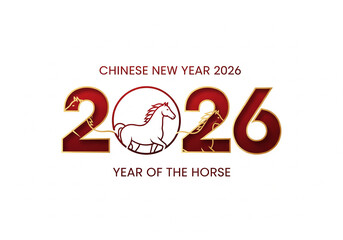 Fototapeta premium Chinese Happy New Year Festive Graphic Design image with attractive Theme Image