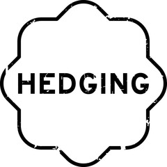 Grunge black hedging word square seal stamp on white background