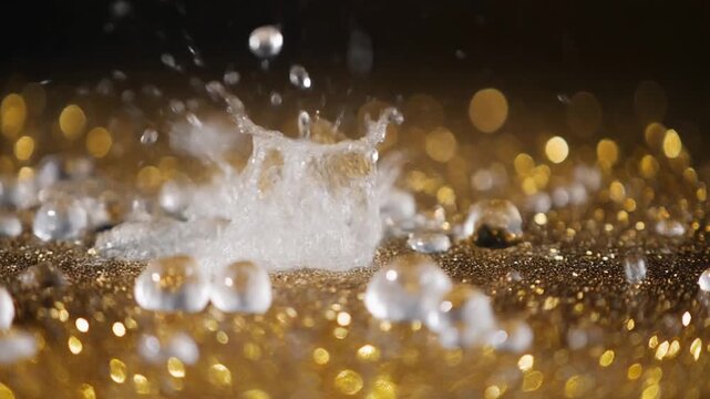 キラキラの水源