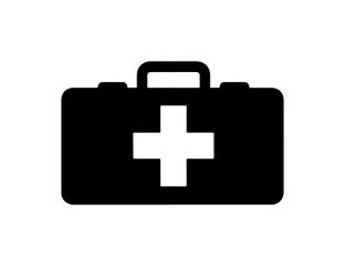 Fototapeta premium Medical First Aid Kit Icon