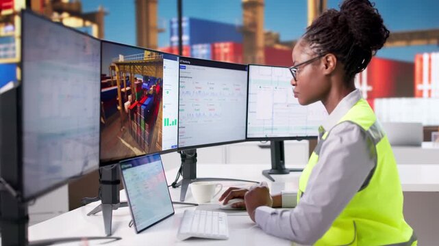 Engineer Using 3D Cad Software