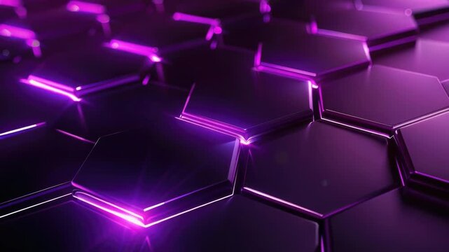 Video A close-up view of a purple computer keyboard with keys and details visible