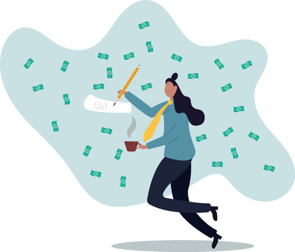 Make money from writing blog online, monetize content, get income or earning from affiliate links.