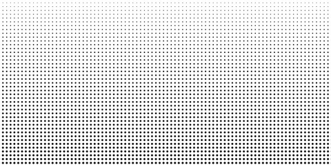 Halftone black polka dots pattern on white background, minimalist abstract wall, arranged in diagonal lines, Black and white doted texture background. modern
