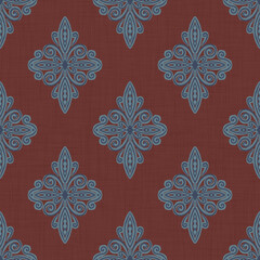 seamless damask pattern