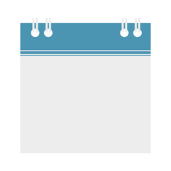 Blank Calendar Page Illustration