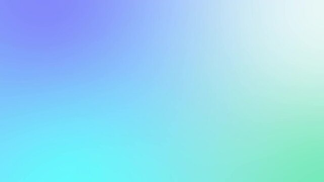 パステルの青・水色のグラデーションがゆっくりとブレンドする、シンプルな4Kアニメーション