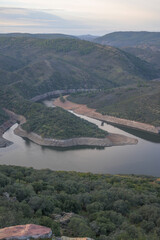 Tagus river meander Monfrague landscape © MiguelA
