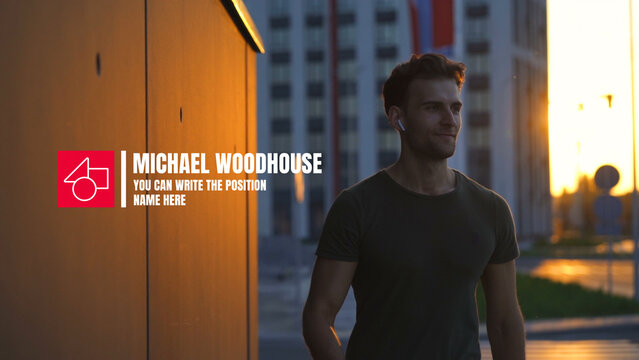 Animated Lower Thirds with Logo Reveal