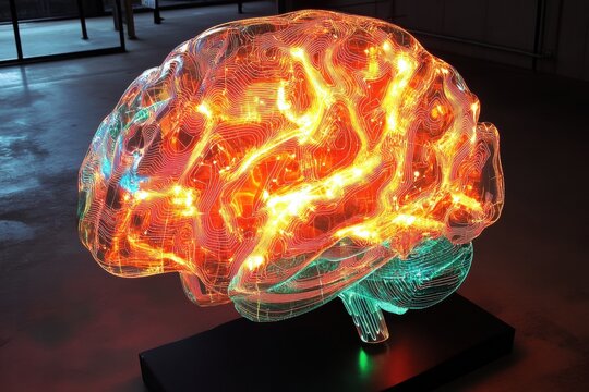 Exploding neural brain energy