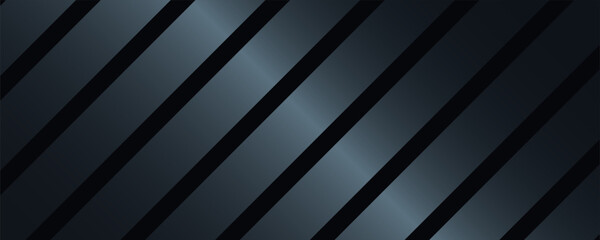 Dark gray geometric background with light and shadow for product placement mockup. Abstract studio interior scene showroom for premium brand display. Modern technology and business design. 3d render