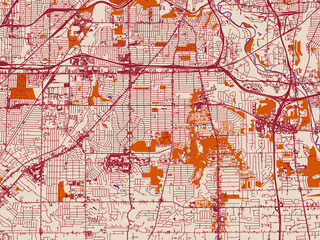 City Map Poster  Parma