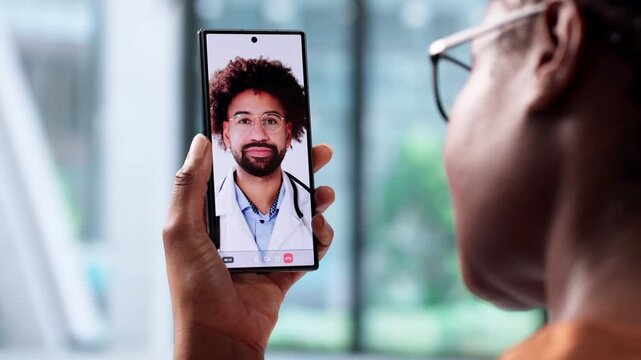 Doctor Video Doctor On Phone