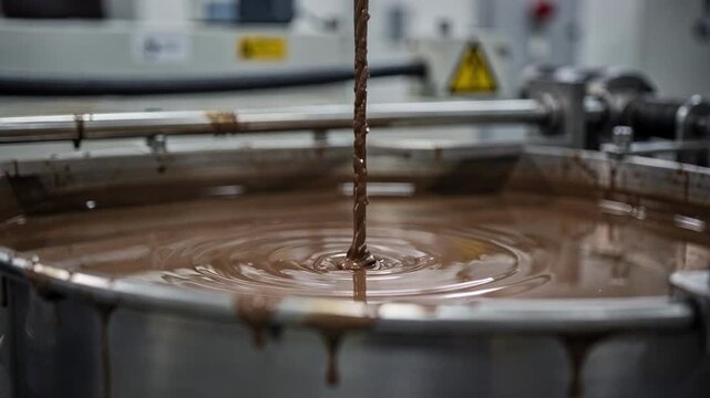 Medium shot of a singledip process where a cord is carefully immersed in resorcinol adhesive highlighting precision in rubber bonding treatment.