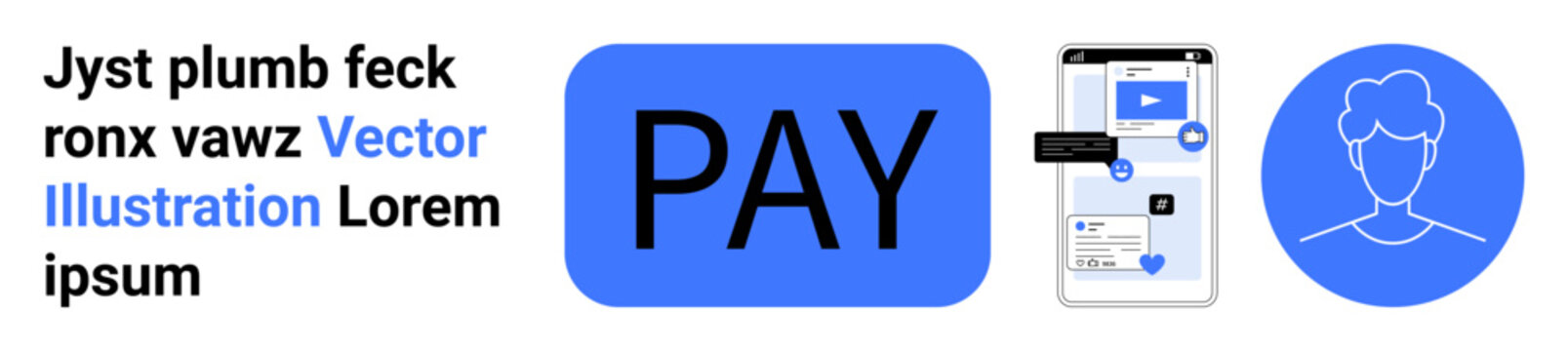 Online payments, financial transactions, app design, technology interfaces, user security, e-commerce. Mobile screen showing payment app interface, PAY button user avatar. Online payments and user