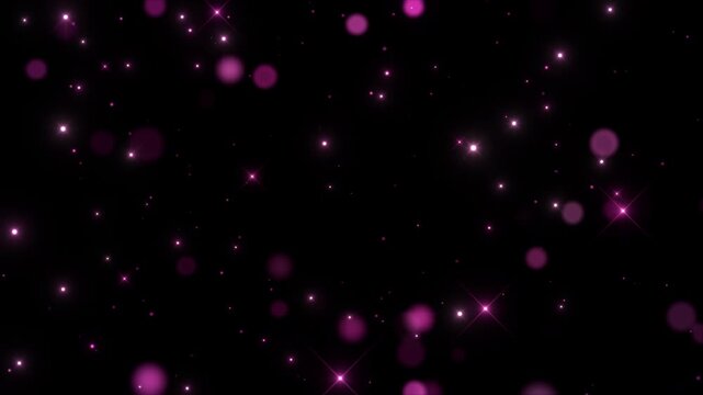 hot pink glitter anniversary graphic particle background