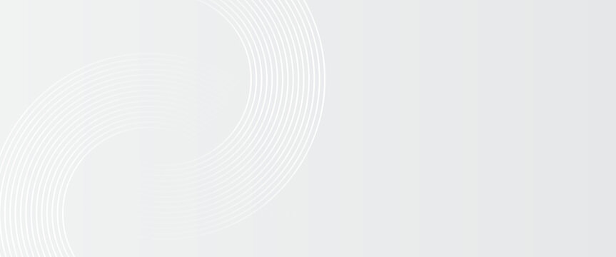 Modern shiny white diagonal rounded lines graphic design. Abstract white glowing geometric lines on grey background.
