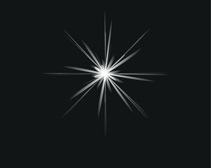 Fototapeta premium Abstract Golden Light Effect Background with Glow and Sparkles