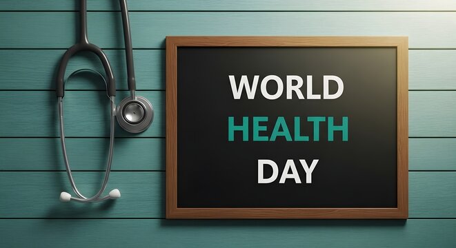 World health day awareness promoting global health equity and wellness