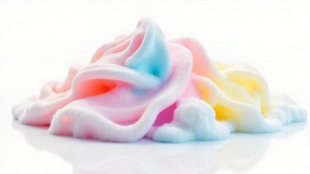 Video A sweet treat sitting on a clean background, perfect for food or dessert ry