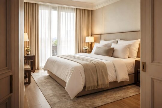 Luxury Hotel Bedroom Interior Design