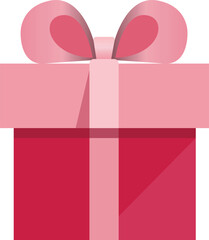 Fototapeta premium Gift Box Illustration with Ribbon for Celebration and Special Occasion