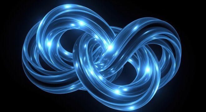 Blue light knot