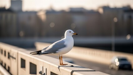 Seagull Standing Parking Barrier 