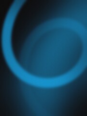 Blue abstract futuristic grainy noise gradient swirl path poster background