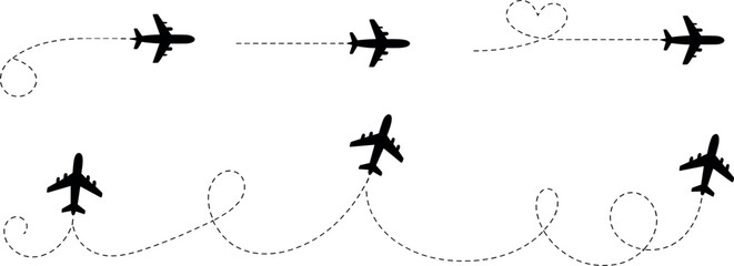 Airplanes flying in formation heart shape travel tourism aviation