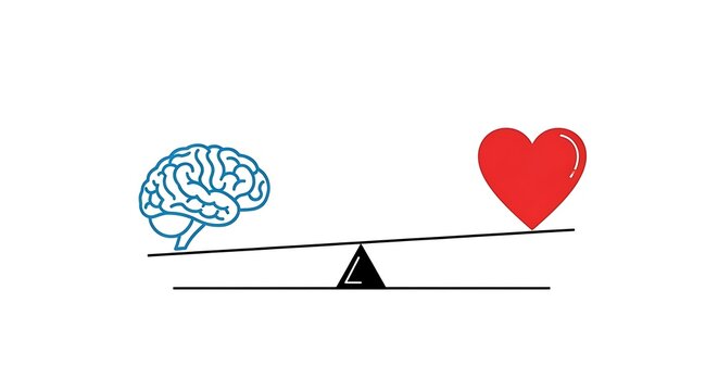 Heart outweighs brain on the scale of emotions