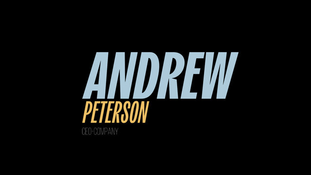 Modern Simple Clean Title / Part 08