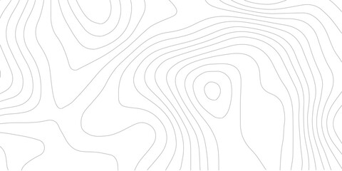 Topographic elevation contour illustration on white background © RoyhanaFatema