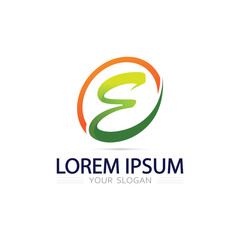 Modern Corporate Letter E Logo For Company Branding And Visual Identity