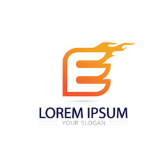 Strong Letter E Logo Symbol For Professional Business Branding And Identity