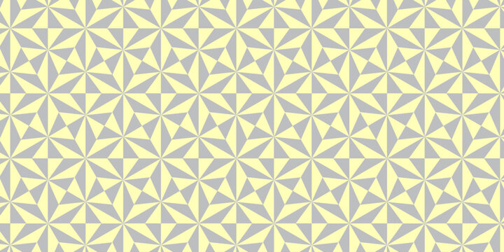 Abstract vector background featuring a repeating hexagonal and triangular tessellation pattern design 