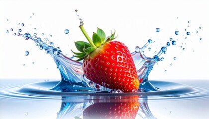 Strawberry Splash - A Vibrant Burst of Flavor and Freshness.