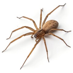 Loxosceles Brown Recluse Spider Illustration, Ultra-Realistic 16K Scientific and Educational Artwork