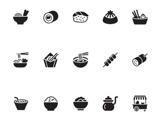Food Drink Icons Collection for Menu App Web UI Design
