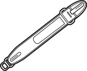 Obraz premium Black and White Sketched of a Whisk kitchen tool cooking utensil