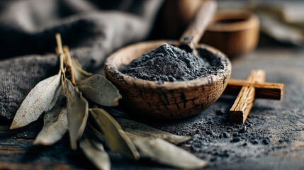 A bowl of ashes and a cross on a table for Ash Wednesday