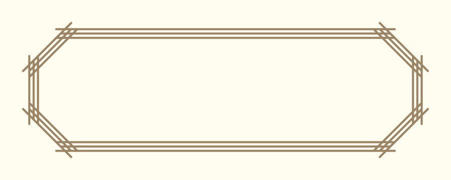 和風のフレームデザイン